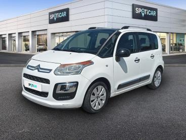 SPOTICAR Citroën C3 Picasso Puretech 110 Bvm Exclusive Occasion - Monospace Essence Blanc - Hyeres - 1204169340_1