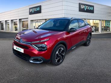 SPOTICAR Citroën C4 1.2 Puretech 130ch S&s Max Automatique Occasion - Berline Essence Rouge Elixir (n) - Toit Noir Perla - Chalon Sur Saone - 1203129006_1