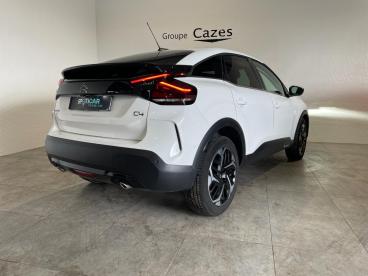 SPOTICAR Citroën C4 Puretech 130 S&s Eat8 Shine Pack Occasion - Berline Essence Blanc Banquise - Bergerac - 1203236111_2