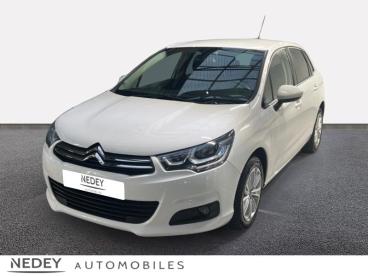 SPOTICAR Citroën C4 Puretech 110ch Millenium Occasion - Berline Essence Blanc Banquise (o) - Montbeliard - 1203277542_1