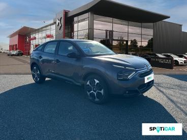 SPOTICAR Citroën C4 Puretech 100ch S&s Feel Occasion - Berline Essence Gris Platinium (m) - Montauban - 1203283841_3