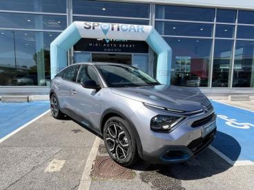 SPOTICAR Citroën C4 Moteur Electrique 136 (100 Kw) Feel Pack Automatiq Occasion - Berline Electrique Gris Acier (m) - Brest - 1203331145_1