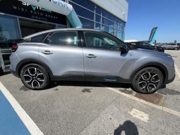 SPOTICAR Citroën C4 Moteur Electrique 136 (100 Kw) Feel Pack Automatiq Occasion - Berline Electrique Gris Acier (m) - Brest - 1203331145_2