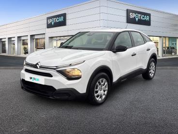 SPOTICAR Citroën C4 Puretech 100 S&s Bvm6 Live Occasion - Berline Essence Blanc - Chateaubriant - 1203343918_1