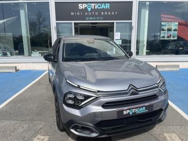 SPOTICAR Citroën C4 1.2 Hybride 136 Max Automatique Occasion - Berline Hybride Gris Acier (m) - Brest - 1203487635_2