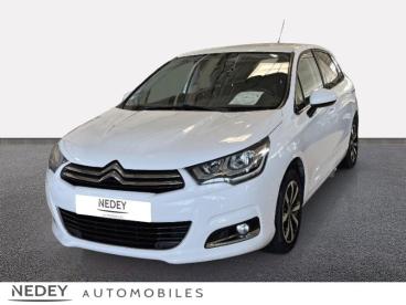 SPOTICAR Citroën C4 Puretech 110ch Millenium Occasion - Berline Essence Blanc Banquise (o) - Voujeaucourt - 1203639487_1