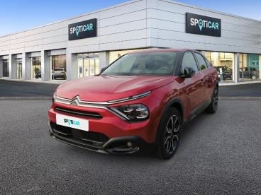 SPOTICAR Citroën C4 Moteur Electrique 136ch (100 Kw) Shine Pack Automa Occasion - Berline Electrique Rouge Elixir (n) - Le Havre - 1203705392_1