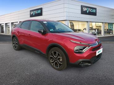 SPOTICAR Citroën C4 Moteur Electrique 136ch (100 Kw) Shine Pack Automa Occasion - Berline Electrique Rouge Elixir (n) - Le Havre - 1203705392_3