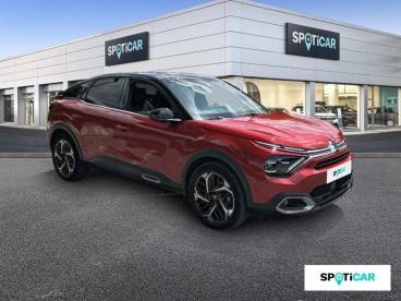 SPOTICAR Citroën C4 1.2 Hybride 136ch S&s Max Automatique Occasion - Berline Hybride Rouge Elixir (n) - Toulouse - 1203722433_3