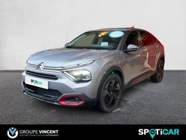 SPOTICAR Citroën C4 Puretech 155 S&s Eat8 Shine Pack Occasion - Berline Essence Gris Aluminium - Gien - 1203725478_1