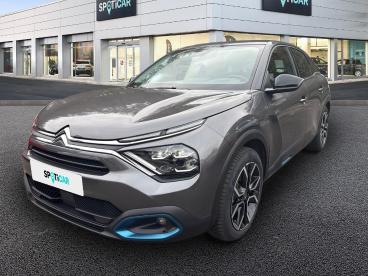 SPOTICAR Citroën C4 Moteur Electrique 136ch (100 Kw) Feel Pack Automat Occasion - Berline Electrique Gris Platinium (m) - Tulle - 1203726597_1