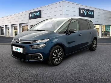 SPOTICAR Citroën C4 Grand C4 Spacetourer Puretech 130 S&s Eat8 Shine Occasion - Berline Essence Bleu - Argenteuil - 1203732917_1