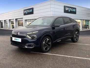 SPOTICAR Citroën C4 Hybride 136 E-dcs6 Max Occasion - Berline Essence Bleu - Bourgoin Jallieu - 1203736997_1