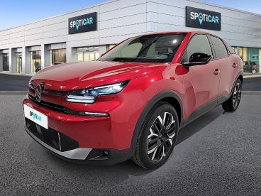 SPOTICAR Citroën C4 Hybride 136 E-dcs6 Max Occasion - Berline Essence Rouge - Chambray Les Tours - 1203738836_1