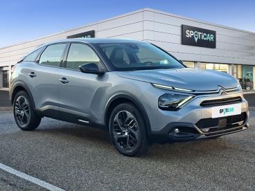 SPOTICAR Citroën C4 Bluehdi 130 S&s Eat8 Feel Pack Occasion - Berline Diesel Gris - Bourgoin Jallieu - 1203740412_3