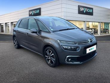SPOTICAR Citroën C4 Spacetourer Bluehdi 120 S&s Eat6 Shine Occasion - Berline Diesel Gris - Epinal - 1203749696_3