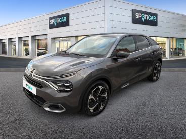 SPOTICAR Citroën C4 1.2 Puretech 130ch S&s Max Occasion - Berline Essence Gris Platinium (m) - Tourlaville - 1203752957_1