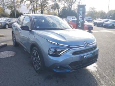 SPOTICAR Citroën C4 Moteur Electrique 136ch (100 Kw) Shine Automatique Occasion - Berline Electrique Bleu Iceland (n) - Redon - 1203775444_2