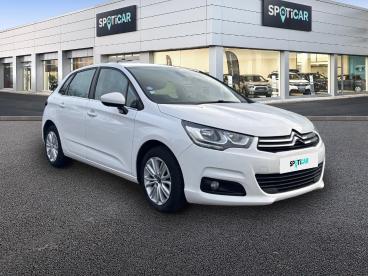 SPOTICAR Citroën C4 Puretech 110ch Feel Occasion - Berline Essence Blanc Banquise (o) - Ludres - 1203789263_3