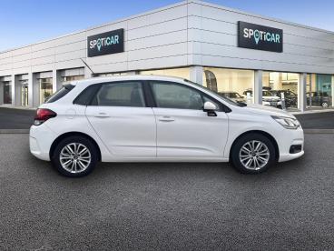 SPOTICAR Citroën C4 Puretech 110ch Feel Occasion - Berline Essence Blanc Banquise (o) - Ludres - 1203789263_4