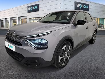 SPOTICAR Citroën C4 Bluehdi 130 S&s Eat8 Feel Pack Occasion - Berline Diesel Gris - Chambray Les Tours - 1203789902_1
