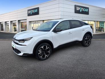 SPOTICAR Citroën C4 Hybride 145 E-dcs6 Max Occasion - Berline Essence Blanc - Dijon - 1203819015_1