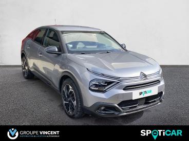 SPOTICAR Citroën C4 Puretech 130 S&s Bvm6 Feel Pack Occasion - Berline Essence Gris Acier - Gien - 1203830575_3