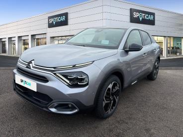 SPOTICAR Citroën C4 1.5 Bluehdi 130ch S&s Max Automatique Occasion - Berline Diesel Gris Platinium (m) - Autun - 1203832880_1