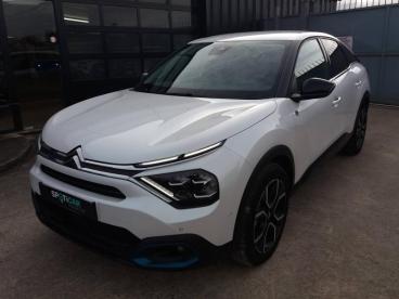 SPOTICAR Citroën C4 Moteur Electrique 136ch (100 Kw) Shine Automatique Occasion - Berline Electrique Blanc Nacré (n) - Sens - 1203833125_1