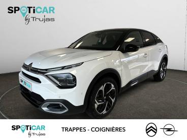 SPOTICAR Citroën C4 Bluehdi 130 S&s Eat8 Shine Occasion - Berline Diesel Blanc - Coignieres - 1203889937_1