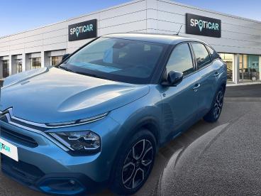 SPOTICAR Citroën C4 Moteur Electrique 136ch (100 Kw) Shine Automatique Occasion - Berline Electrique Bleu Iceland (n) - Porto Vecchio - 1203938010_1