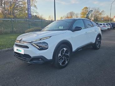 SPOTICAR Citroën C4 Puretech 130 S&s Eat8 Shine Occasion - Berline Essence Blanc Banquise (o) - Yutz - 1203941362_1