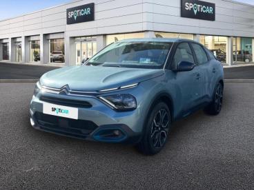 SPOTICAR Citroën C4 Moteur Electrique 136ch (100 Kw) Feel Pack Automat Occasion - Berline Electrique Bleu Iceland (n) - Vernon - 1203951576_1