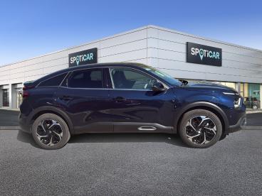 SPOTICAR Citroën C4 1.2 Hybride 136ch S&s Max Automatique Occasion - Berline Hybride Bleu Eclipse (m) - Orange - 1203961216_4