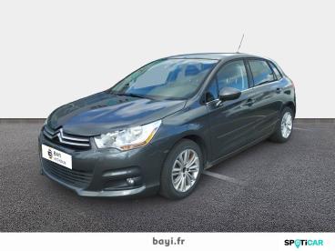 SPOTICAR Citroën C4 Vti 120 Millenium Occasion - Berline Essence Gris - Evreux - 1203963566_1