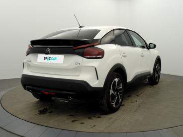 SPOTICAR Citroën C4 Puretech 130 S&s Eat8 Shine Occasion - Berline Essence Blanc - Joinville Le Pont - 1203979563_5