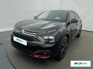 SPOTICAR Citroën C4 Moteur Electrique 136ch (100 Kw) Feel Pack Automat Occasion - Berline Electrique Noir Perla Nera (n) - Chambery - 1204003306_1