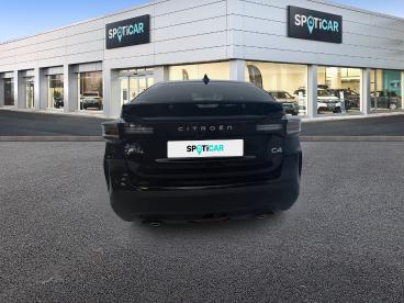SPOTICAR Citroën C4 Hybride 136 E-dcs6 Max Occasion - Berline Essence Noir - Le Grand Quevilly - 1204022934_5