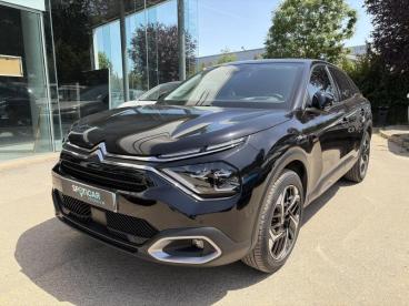 SPOTICAR Citroën C4 Puretech 130ch S&s Shine Eat8 Occasion - Berline Essence Noir Perla Nera (n) - Vert Saint Denis - 1204038835_1