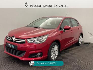 SPOTICAR Citroën C4 Puretech 110 Bvm Feel Occasion - Berline Essence Rouge - Montevrain - 1204039200_1