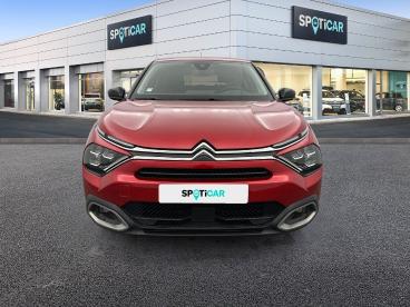 SPOTICAR Citroën C4 Puretech 130 S&s Eat8 Shine Pack Occasion - Berline Essence Rouge - Bondy - 1204043383_2