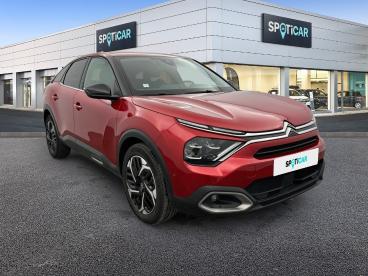 SPOTICAR Citroën C4 Puretech 130 S&s Eat8 Shine Pack Occasion - Berline Essence Rouge - Bondy - 1204043383_3
