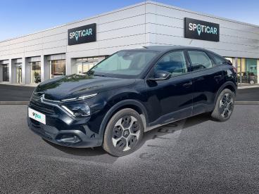 SPOTICAR Citroën C4 Puretech 130ch S&s Feel Eat8 Occasion - Berline Essence Noir Perla Nera (n) - Valenciennes - 1204044367_1