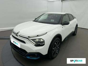 SPOTICAR Citroën C4 Moteur Electrique 136ch (100 Kw) Shine Automatique Occasion - Berline Electrique Blanc Banquise (o) - La Ravoire - 1204086084_1