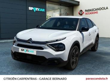 SPOTICAR Citroën C4 Bluehdi 130ch S&s Feel Pack Eat8 120g Occasion - Berline Diesel Blanc Banquise (o) - Carpentras - 1204096555_1