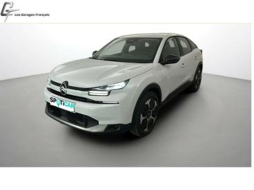 SPOTICAR Citroën C4 1.2 Hybride 145ch S&s Plus Automatique Occasion - Berline Hybride Blanc Okénite (m) - Peronne - 1204105921_1