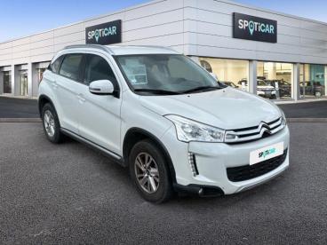 SPOTICAR Citroën C4 Aircross 1.6 E-hdi115 4x2 Exclusive Occasion - Suv-4x4 Diesel Blanc Nacré - Ales - 1203646812_3