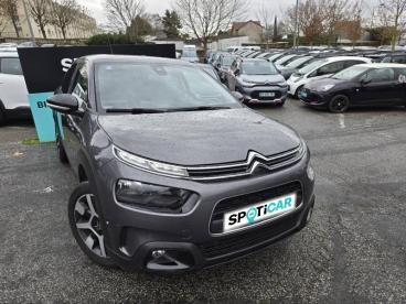 SPOTICAR Citroën C4 Cactus Puretech 110ch S&s Shine Eat6 E6.d-temp Occasion - Berline Essence Gris Platinium (m) - Chambourcy - 1203681939_1