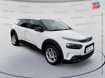 SPOTICAR Citroën C4 Cactus Puretech 110ch S/s Feel E6.d-temp Gps Radar Ar Car Occasion - Berline Essence Blanc Banquise (o) - Belleville Sur Meuse - 1203718929_3