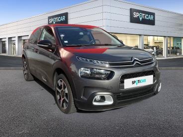 SPOTICAR Citroën C4 Cactus Puretech 130 S&s Eat6 Shine Occasion - Berline Essence Gris Platinium (métallisé) - Granville - 1203774368_3